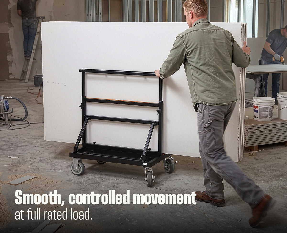 RYFA FOLDABLE DRYWALL CART