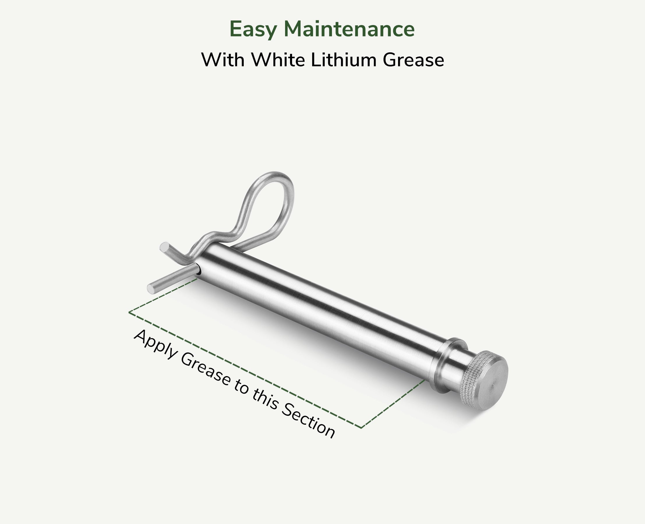 GearTribe Towmaster Trailer Hitch Ball Mount Fits 2" Receiver, 3" Drop