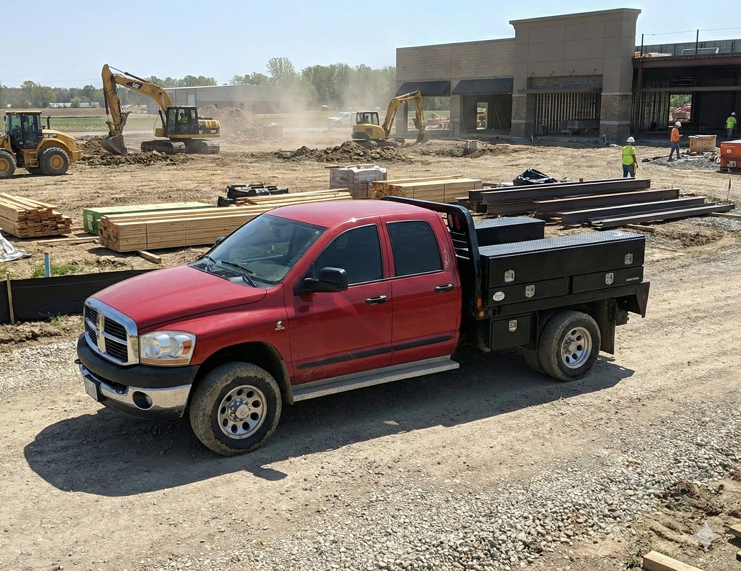 GearTribe Contractor Truck Toolbox