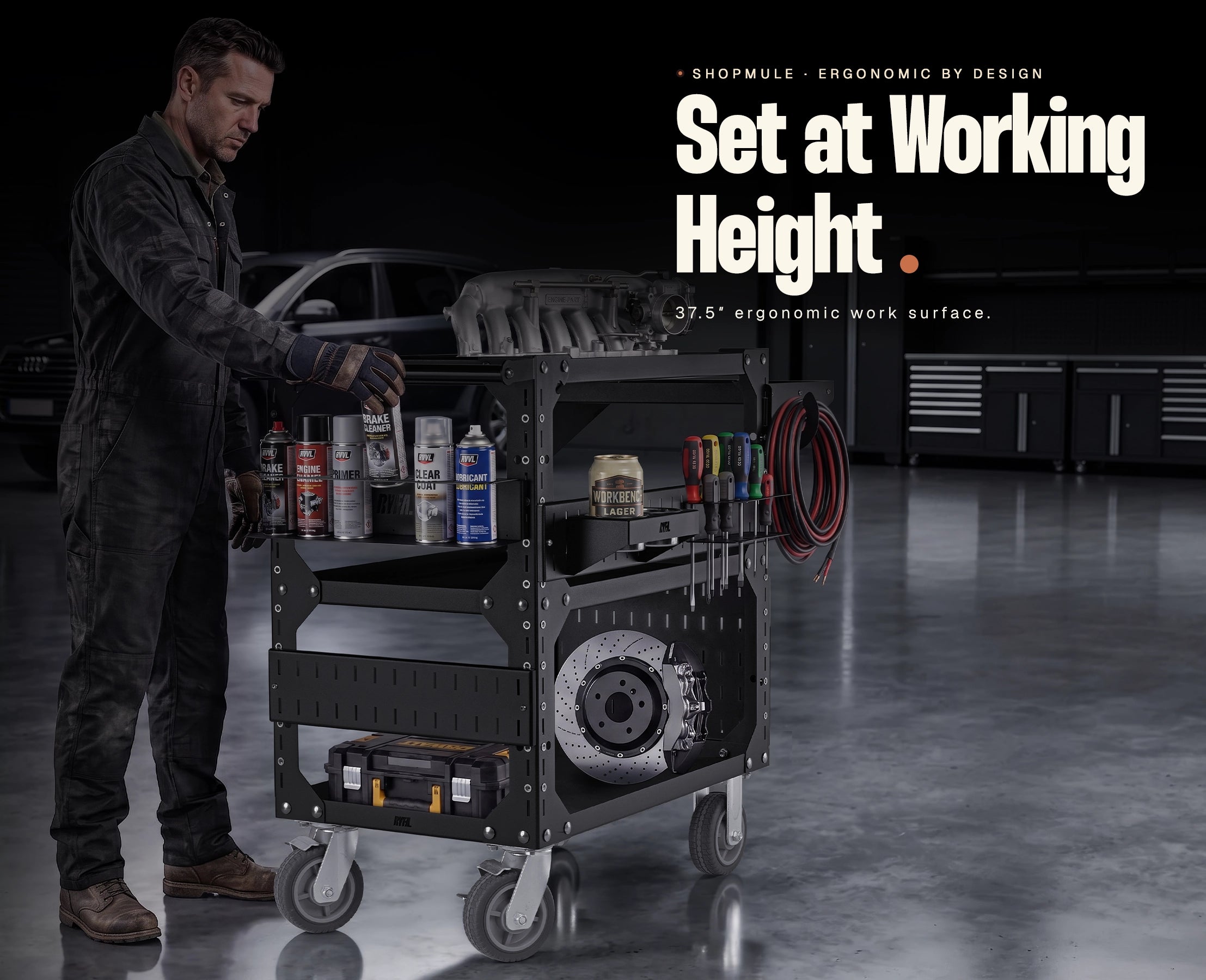 RYFA SHOPMULE TOOL CART