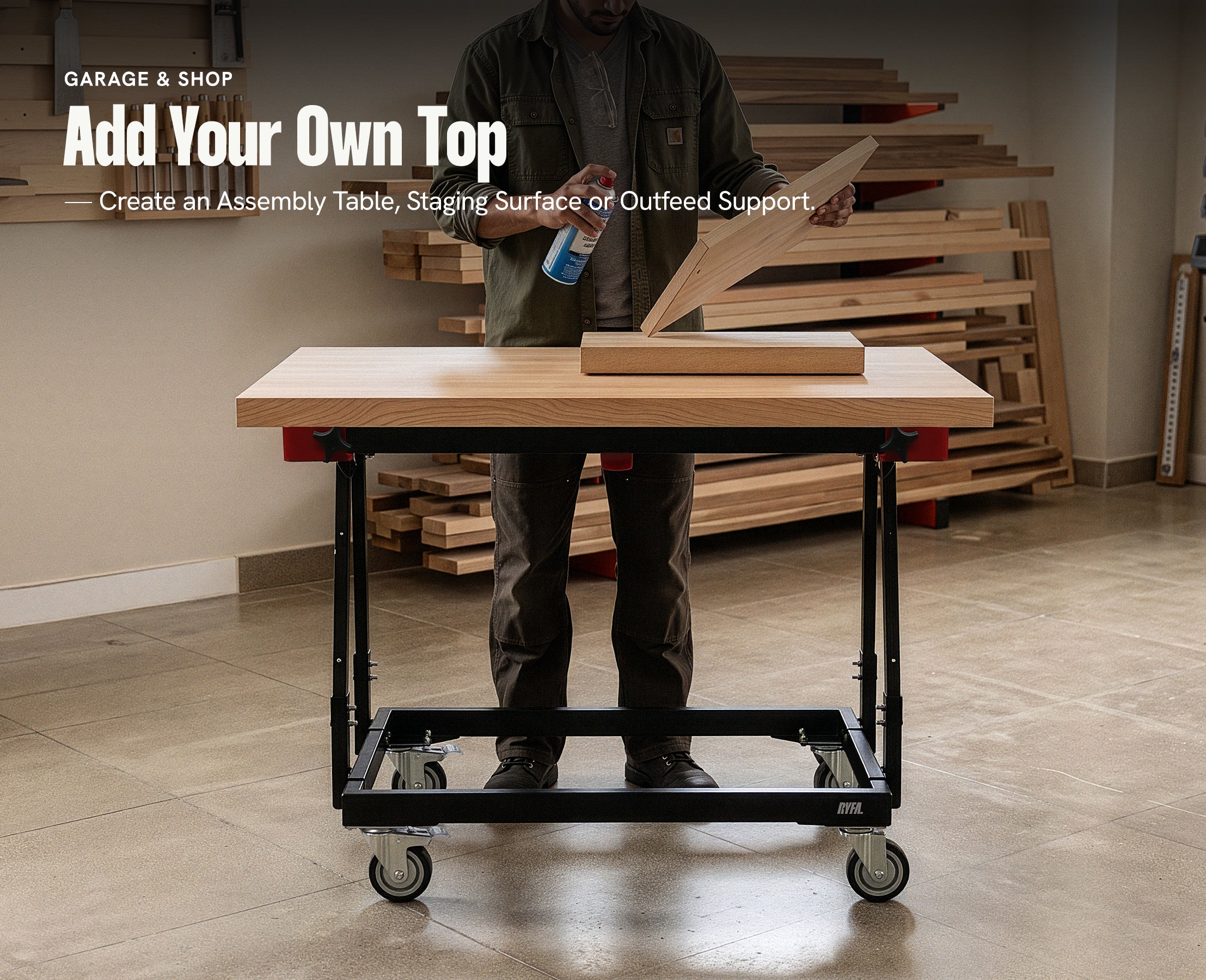 RYFA PANEL CART & SHOP STAND