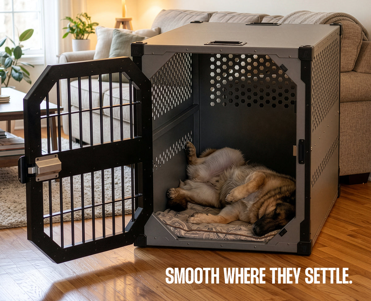 RYFA DOZER STATIONARY DOG CRATE