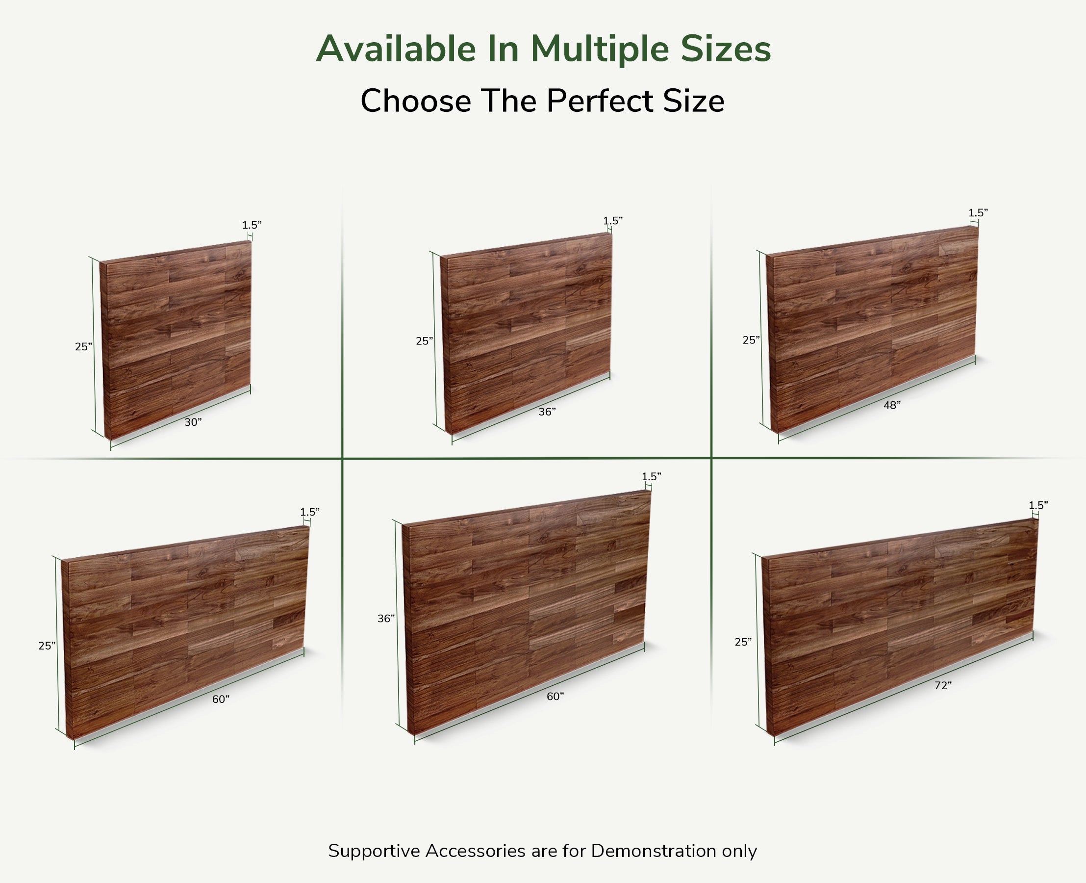 Handcrafted Butcher Block Countertop – Solid Hard Teakwood