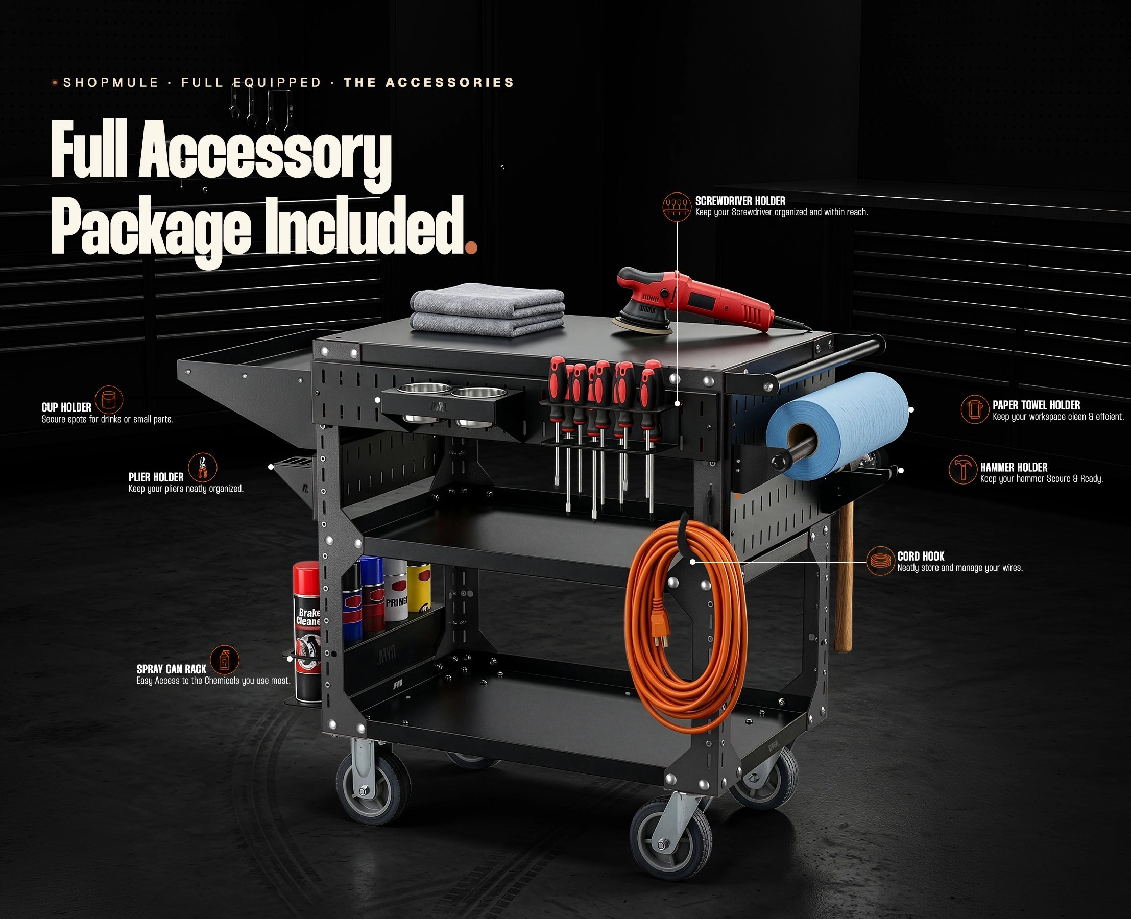 RYFA SHOPMULE TOOL CART